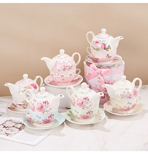 Tea Sets Drinkware Type Wholesale Ceramic Teapot for One Set Wholesale Tea Kettle Teapot and Cup in One Tea Sets Drinkware Type Wholesale Ceramic Teapot for One Set Wholesale Tea Kettle Teapot and Cup in One