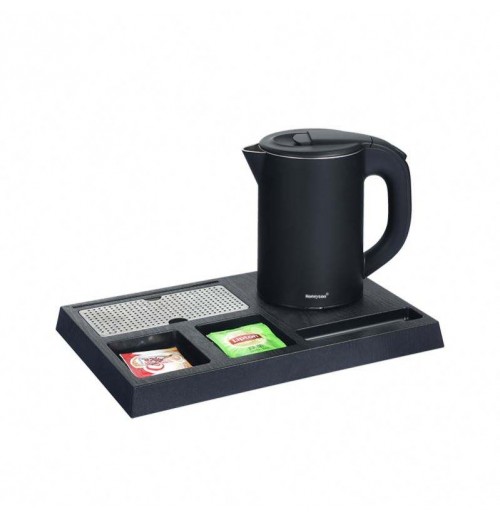 Wholesale Hotel Electric Kettles With Tray Set One Stop Solution 5 Star Hotel Design Water Kettles Welcome Tray Tea Wholesale Hotel Electric Kettles With Tray Set One Stop Solution 5 Star Hotel Design Water Kettles Welcome Tray Tea