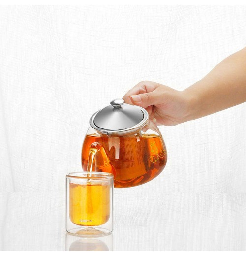 High Quality Heat-resistant Glass Tea Pot With Infuser Stock Cheap Sale Teapot Kettle High Quality Heat-resistant Glass Tea Pot With Infuser Stock Cheap Sale Teapot Kettle